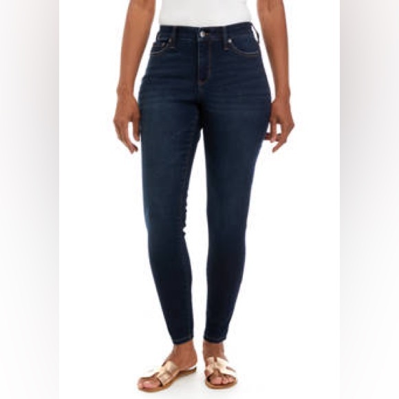 Wonderly Denim - NWT Wonderly 5 pocket mid-rise skinny crop pants size 14R